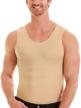 insta slim firming compression x large men's clothing and active logo