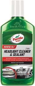 img 2 attached to Turtle Wax 2-in-1 Headlight Cleaner and Sealant (T-43) - 9 oz.