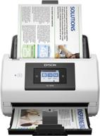epson ds-780n: efficient network color document scanner with adf and duplex scanning for pc and mac logo