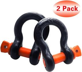 img 4 attached to Jamgoer Shackles Strength Recovery Automotive Exterior Accessories