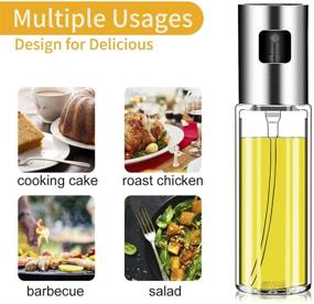 img 3 attached to Oil Sprayer - Versatile Olive Oil Spray Bottle for Cooking, Baking, Roasting, Grilling & More