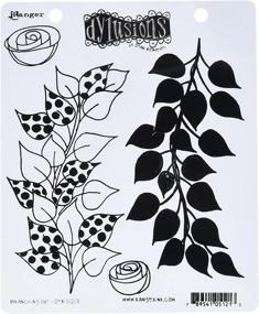 img 2 attached to 🌿 Ranger Branching Out Dyan Reaveley's Dylusions Cling Stamp Collections, 8.5x7 Inches - Model DYR51213