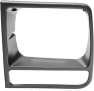 omix ada 12419 17 headlight bezel logo