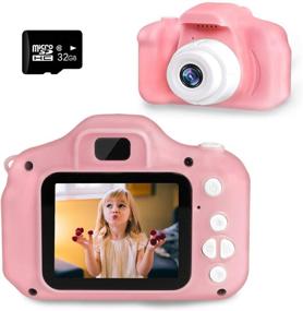 img 4 attached to Capturing Precious Moments: SZREDU Digital Camera for Toddler's Birthday Fun