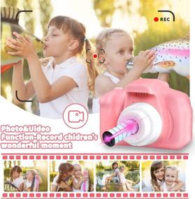 img 2 attached to Capturing Precious Moments: SZREDU Digital Camera for Toddler's Birthday Fun