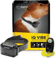 🐶 dogtra iq vibe vibration no bark collar - rechargeable & waterproof for small-medium dogs with high-performance pager & bonus training clicker logo