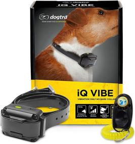 img 4 attached to 🐶 Dogtra IQ Vibe Vibration No Bark Collar - Rechargeable & Waterproof for Small-Medium Dogs with High-Performance Pager & Bonus Training Clicker