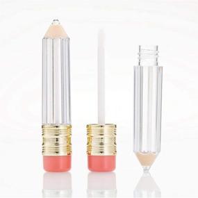 img 3 attached to 💄 Refillable Lipgloss Containers by WSERE: Convenient and Sustainable Packaging