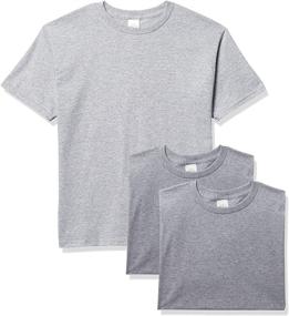 img 3 attached to Hanes EcoSmart Short Sleeve 3 Pack Boys' Clothing for Tops, Tees & Shirts