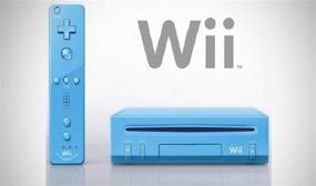img 1 attached to Nintendo Wii Blue Console