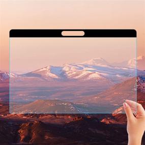 img 1 attached to 🔵 Усовершенствованный магнитный защитный экран от синего света для Mac Book Air 13 дюймов - продвинутый фильтр синего света, защита от бликов и царапин