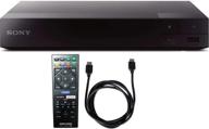 📺 experience high-quality streaming: sony bdp-s3700 blu-ray player with wi-fi & hdmi cable logo