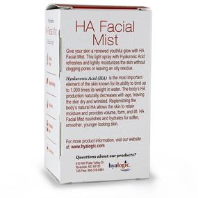 img 1 attached to Hyaluronic Acid Facial Mist: Ultimate Moisturizer Spray, Primer & Makeup Setter - 2 oz. by Hyalogic Episilk Brand