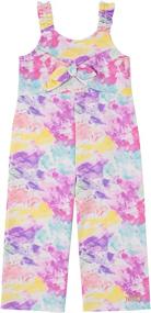 img 1 attached to Juicy Couture Girls Jumpsuit Printed Girls' Clothing for Jumpsuits & Rompers