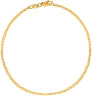 yellow mariner anklet chain necklace logo