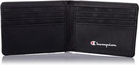 img 1 attached to Champion Rhyme Bifold Wallet Black