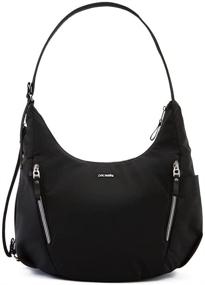 img 4 attached to Pacsafe Stylesafe 10L Black Anti-Theft Convertible Crossbody Bag