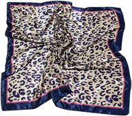 квадратные шарфы sleeping leopard логотип