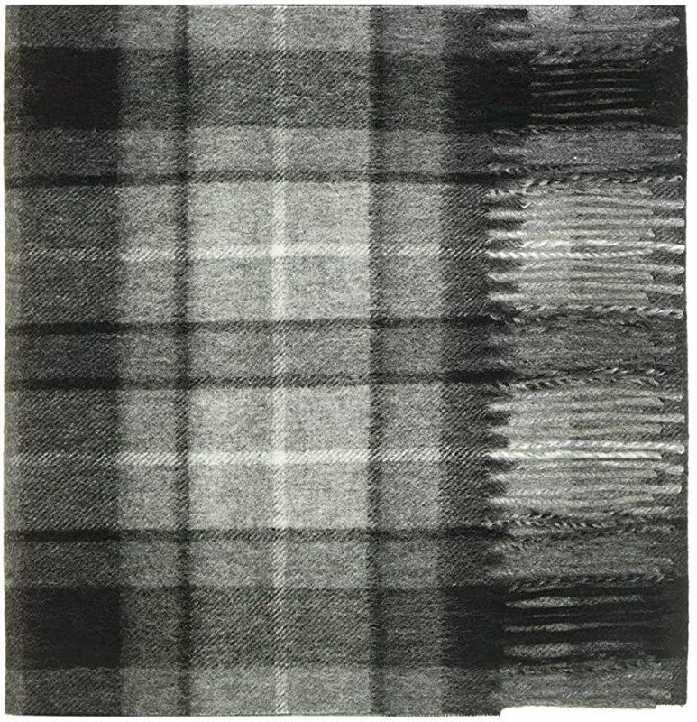 lambswool tartan scarf black watch one men's accessories for scarves 로고