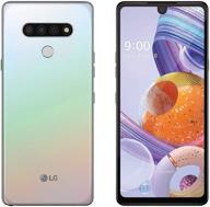 📱 lg stylo 6 - восстановленный 64 гб белый смартфон на android | gsm разблокированный логотип