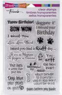 ssc1223 stampendous clear dog sayings stamps - stampedous logo