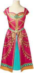 img 1 attached to 👗 Disney Aladdin Jasmine Feature Dress - Exquisite Design and Magical Allure