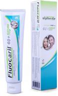 fluocaril toothpaste 40 yearsold above treat sensitivity logo