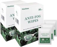 100 pack lens cleaning wipes: anti-fog eyeglass wipes - pre-moistened, disposable, individually wrapped tissues logo