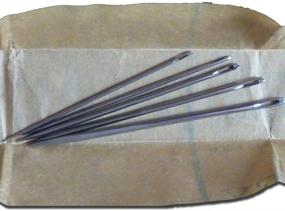 img 1 attached to 🪡 Wm. Smith &amp; Son 5-pack of Sailmakers' Needles #13-19