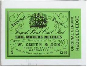 img 3 attached to 🪡 Wm. Smith &amp; Son 5-pack of Sailmakers' Needles #13-19