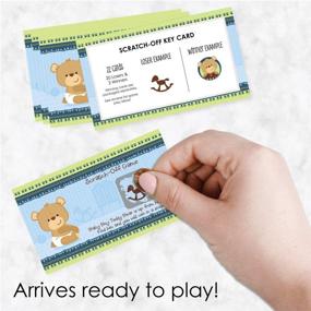 img 3 attached to 🐻 Big Dot of Happiness Baby Boy Teddy Bear - Scratch Off Game Cards for a Memorable Baby Shower or Birthday Party - 22 Count