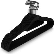 nestidy hangers non slip flocked sweaters storage & organization логотип