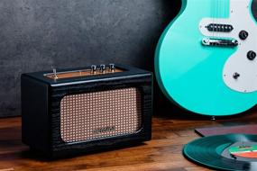 img 3 attached to 🔊 Gemini Sound GTR-100 Retro Bluetooth Portable Speaker: Vintage Stereo, 30W, Analog Knobs, 5.0 Wireless Audio, AUX Input, 8-Hour Playtime, 30 Ft. Range, Home & Outdoor Use