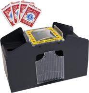 ♠️ brybelly 4 deck card shuffler and bicycle cards set логотип