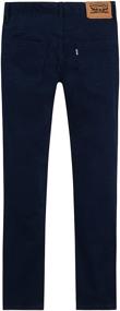 img 3 attached to Levis Brushed Pants Dress Blues Boys' Clothing for Jeans