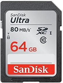 img 2 attached to SanDisk Ultra SDXC 64GB 80MB/s C10 Flash Memory Card - High-speed and Superior Storage Capacity (SDSDUNC-064G-AN6IN)