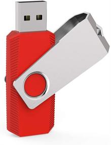 img 2 attached to Пятипак 16ГБ USB Flash Drive Aiibe - Надежный Флеш-накопитель с светодиодным индикатором памяти (16ГБ, 5 Цветов: Чёрный, Красный, Голубой, Зелёный, Фиолетовый) - USB 2.0 Флэш-накопитель