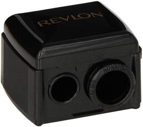 img 4 attached to 🖊️ REVLON Universal Points Sharpener: Perfect for All Pencil Sizes - Lip Liner, Eyebrow, and Eyeliner Pencils - Dual Sharpener for Wood & Plastic