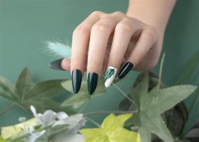 img 2 attached to 💅 Набор гель-лаков для ногтей Beetles Blue Green - 6 цветов: туманно-серый, темно-зеленый, небесно-голубой - набор для снятия геля UV LED - набор для маникюра в домашних условиях "Исчезающий" - подарочная коробка на Рождество.