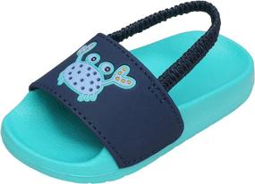 img 4 attached to 👶 DREAM PAIRS Boys' Toddler Sandals and Slippers: Shoes and Sandals for Toddlers