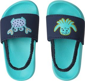 img 2 attached to 👶 DREAM PAIRS Boys' Toddler Sandals and Slippers: Shoes and Sandals for Toddlers