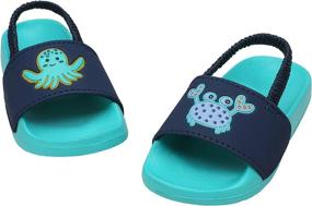 img 3 attached to 👶 DREAM PAIRS Boys' Toddler Sandals and Slippers: Shoes and Sandals for Toddlers