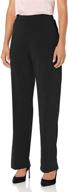 👖 briggs new york women's petite all around comfort pant: ultimate comfort and style for petite women logo