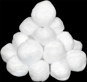 img 2 attached to 🔵 Dukal - 802 Large Non Sterile Cotton Balls (Pack of 2000): Essential for Personal Care and Medical Procedures!