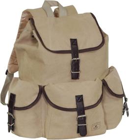 img 2 attached to Everest Canvas Rucksack Khaki Size