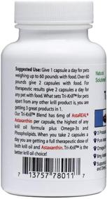 img 2 attached to Natural Tri-Krill Oil Capsules for Dogs and Cats - Promotes Joint & Brain Health, Enhances Skin & Coat - Pure Antarctic Krill with Astaxanthin, Omega-3, DHA, EPA by NWC Naturals