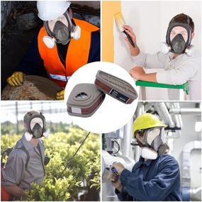 img 3 attached to 🔒 6001 Respirator Cartridges - Filter Chemicals for Occupational Health & Safety