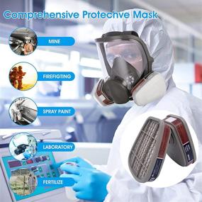 img 2 attached to 🔒 6001 Respirator Cartridges - Filter Chemicals for Occupational Health & Safety