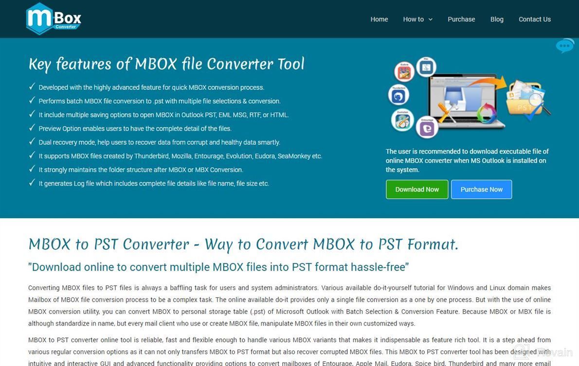 img 1 attached to MBOX to PST Converter Online review by Ryan Brunson