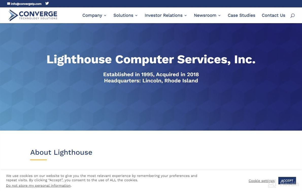 img 1 attached to Lighthouse Computer Services, Inc. review by Darrin Parasson